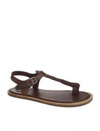 Asos Sandals With Woven Leather Strap