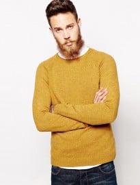 Asos Lambswool Rich Crew Neck Jumper