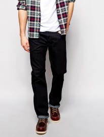 Diesel Jeans Larkee Relaxed Fit 607a Stretch Dark Wash