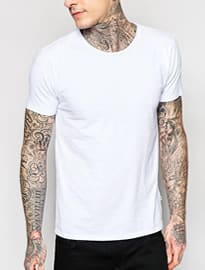 Scotch & Soda T-shirt With Crew Neck In White