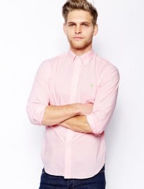Polo Ralph Lauren Shirt In Poplin In Slim Fit