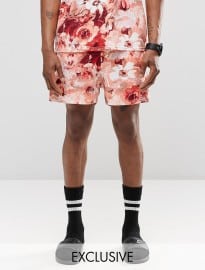 Reclaimed Vintage Shorts In Floral Print