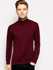 Selected Cotton Roll Neck Jumper