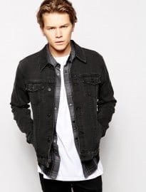 Asos Denim Jacket In Skinny Fit