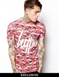 Hype Flamingo T-shirt Exclusive To Asos