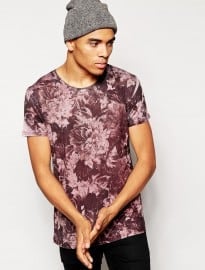 River Island T-shirt With Floral Print