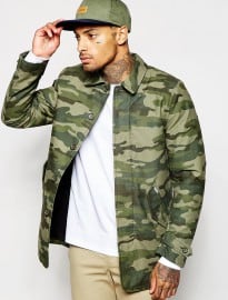 Carhartt Camo Harris Trenchcoat