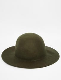 Asos Bee Keeper Hat In Khaki With Unstructured Brim