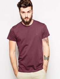 Farah Vintage T-shirt With F Logo In Slim Fit - Exclusive