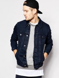 Asos Denim Jacket In Skinny Fit