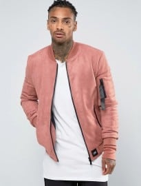 Sixth June Suedette Bomber Jacket