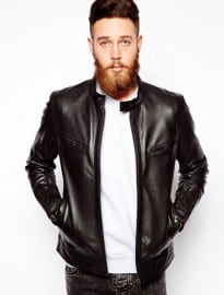 Asos Leather Biker Jacket