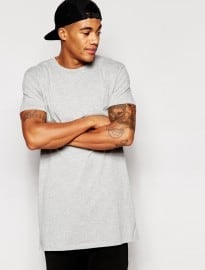 Asos Super Longline T-shirt With Relaxed Skater Fit