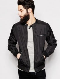 River Island Matt Nylon Bomber