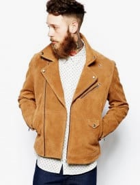 Asos Suede Biker Jacket