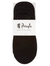 Pringle 3 Pack Invisible Socks