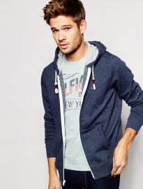 Hilfiger Denim Hoodie With Flag Logo