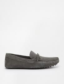 Asos Driving Shoes In Suede