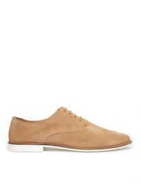 Asos Derby Shoes In Suede