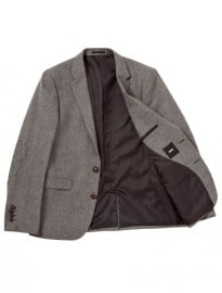 Asos Slim Fit Blazer In Tweed