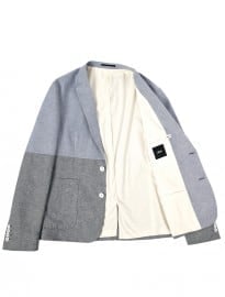 Asos Slim Fit Blazer In Blue