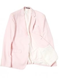 Asos Slim Fit Blazer In Oxford