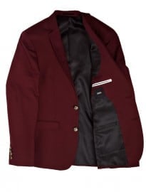Asos Slim Fit Blazer In Cotton