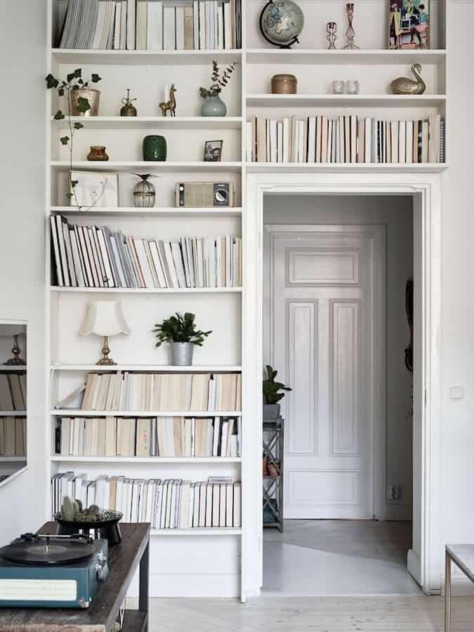 Inbuilt shelving and storage will help maximise your home's space