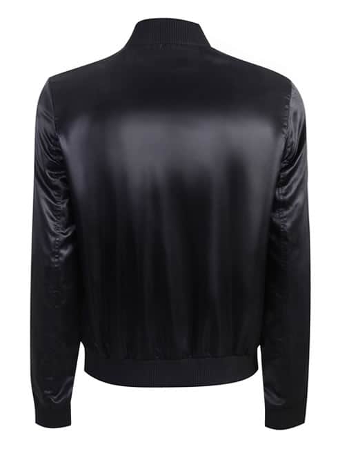 James Bay Topman Satin Bomber Jacket