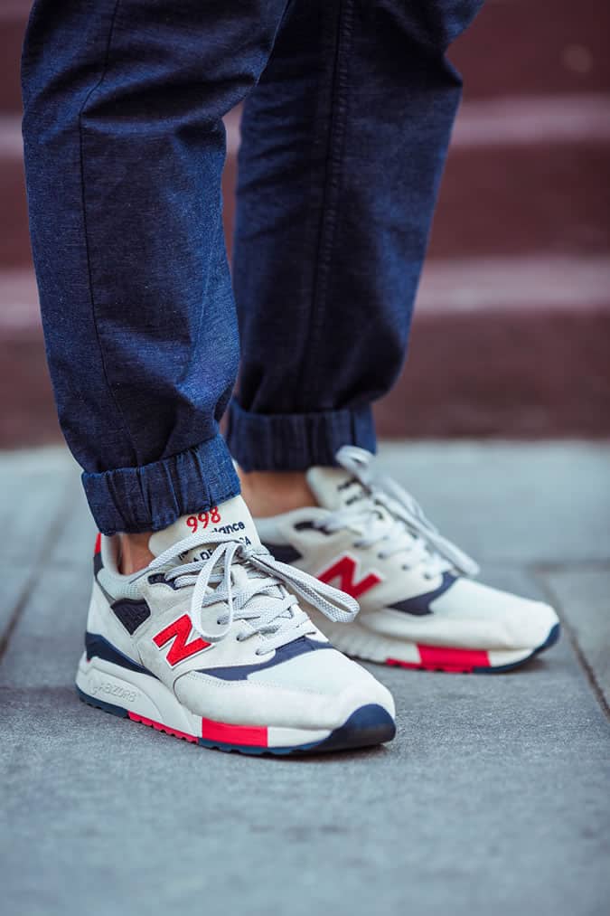 J. Crew and New Balance 998 Style