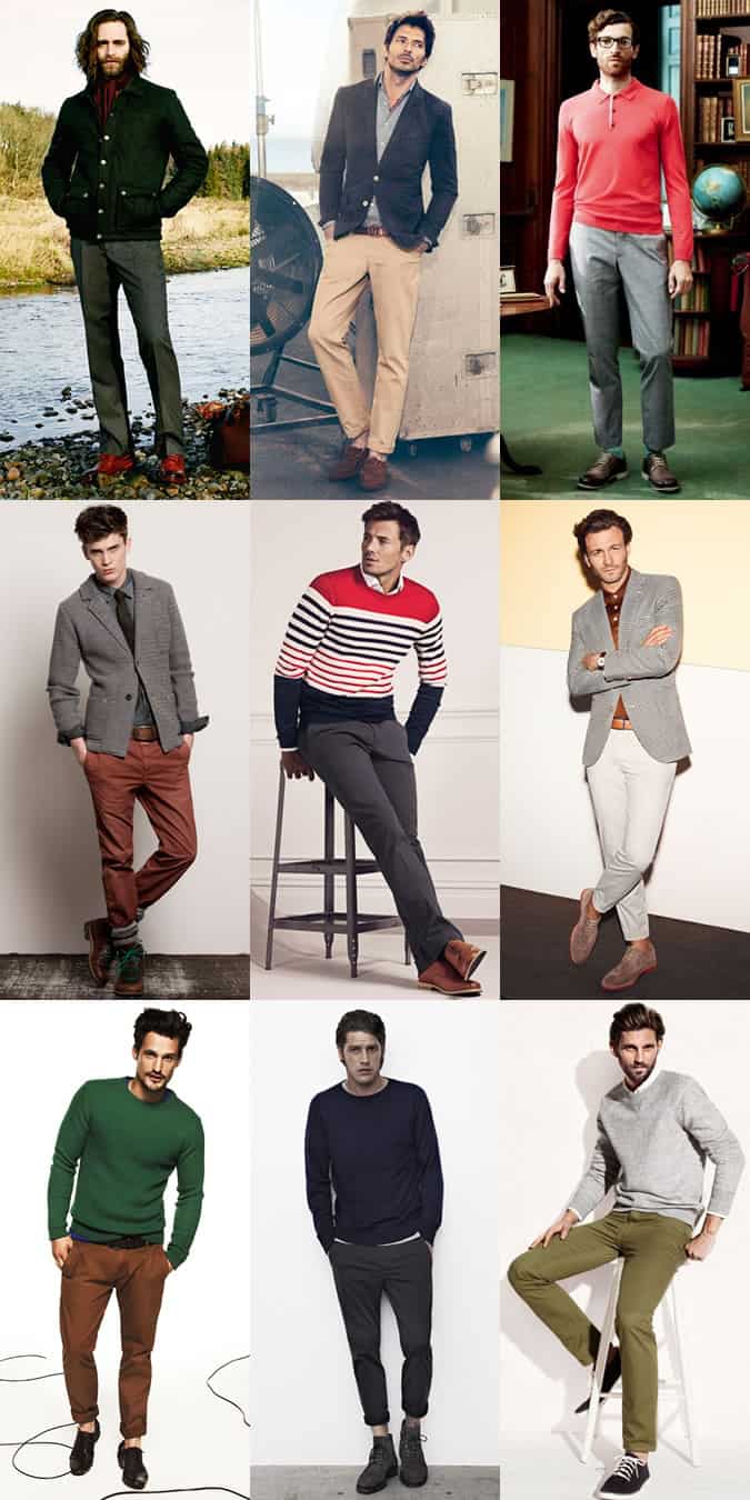 Men's Jeans Alternatives Lookbook