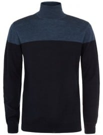 Jeff Banks 24:7 Roll Neck Wool Mix Jumper