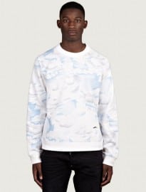 Kenzo Men?s Cloud Print Sweatshirt