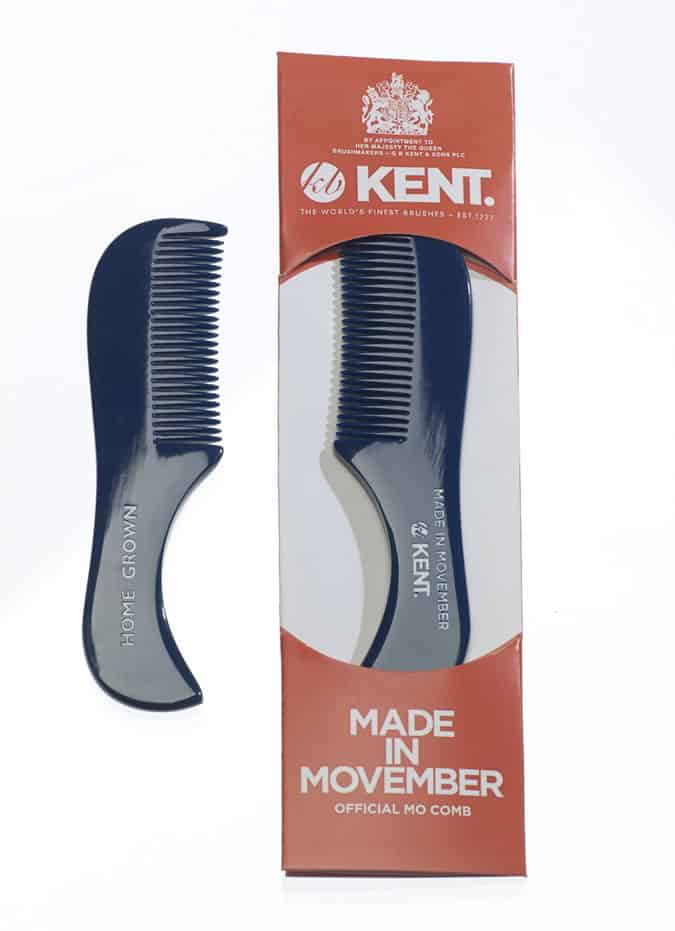 Kent Brushes Movember Moustache Comb