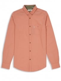 Ben Sherman Plain Chambray Long Sleeve Shirt