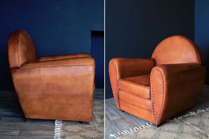 Leather Lounge Chair