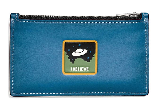 Coach Space Zip Card Case