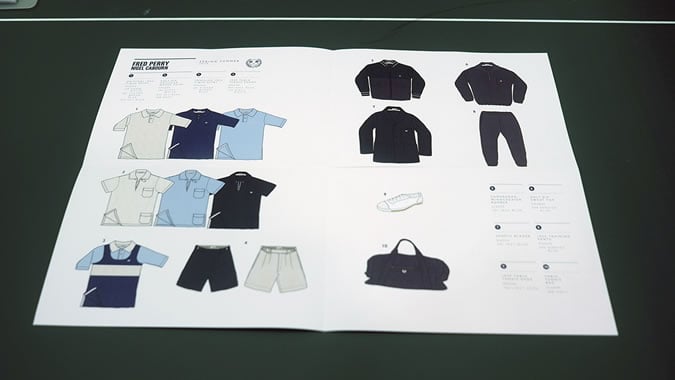 Fred Perry x Nigel Cabourn Clothing