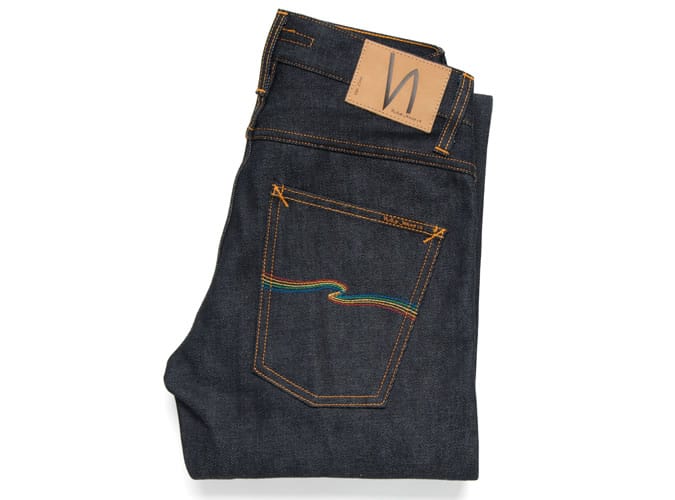 Nudie Jeans Co x Oi Polloi Grim Trim Dry Rainbow
