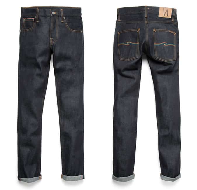 Nudie Jeans Co x Oi Polloi Grim Trim Dry Rainbow