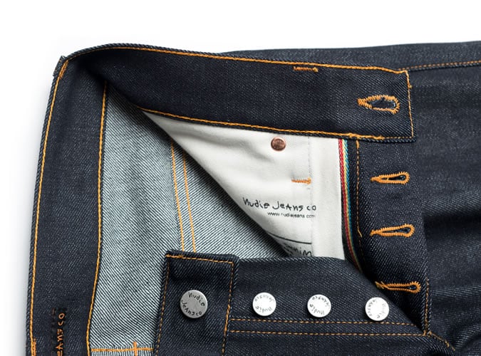 Nudie Jeans Co x Oi Polloi Grim Trim Dry Rainbow