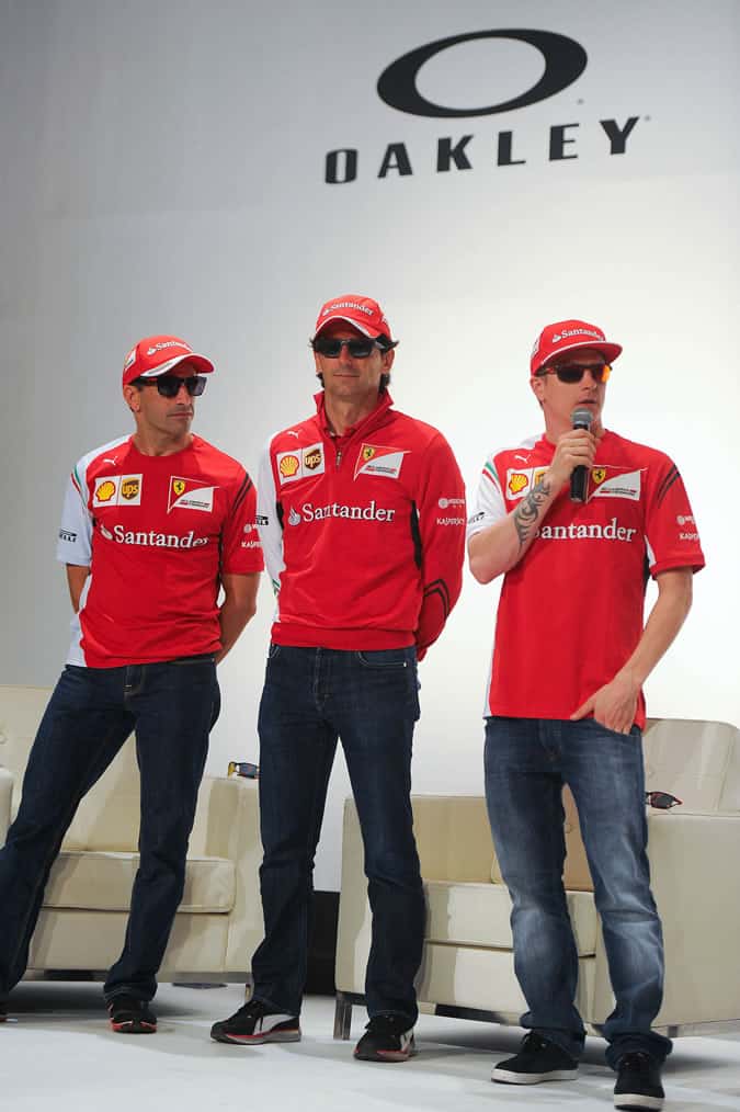 Oakley and Ferrari Launch Partnership