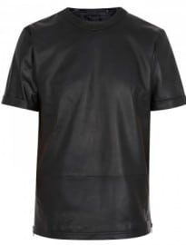 B-side By Wale Leather T-shirt