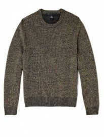 Marc By Marc Jacobs Gold Merino Lurex Oleg Sweater