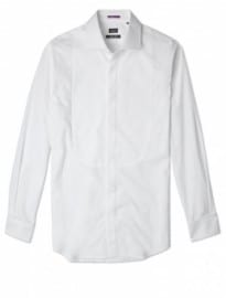 Paul Smith London White Bib Front Fitted Shirt