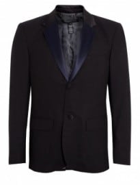 Marc By Marc Jacobs Black Wool Gil Tuxedo Blazer