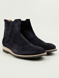 Paul Smith Mens Ward Blue Suede Boot