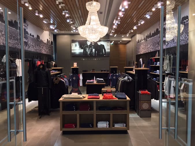 Pretty Green Spitalfields Store