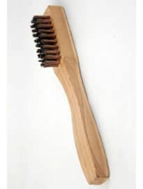 Suede Brush. Cleaner And Restores Nap On Shoes Boots Coats Finest Brass Bristles