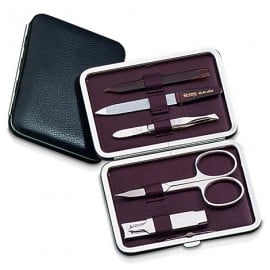 Nappa Leather Manicure Set Merkur